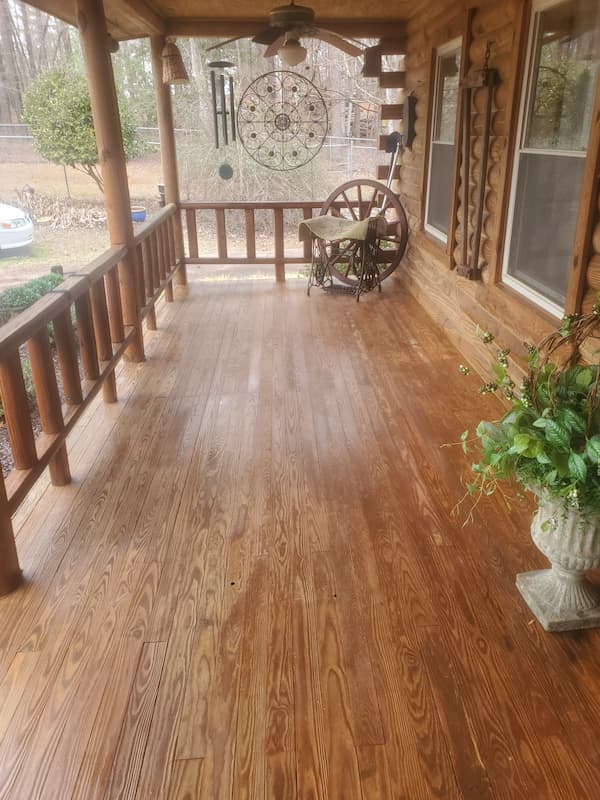 Deck cleaning in cowpens sc