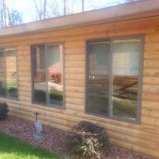 Soft Washing a Log Cabin in Gaffney, SC 5